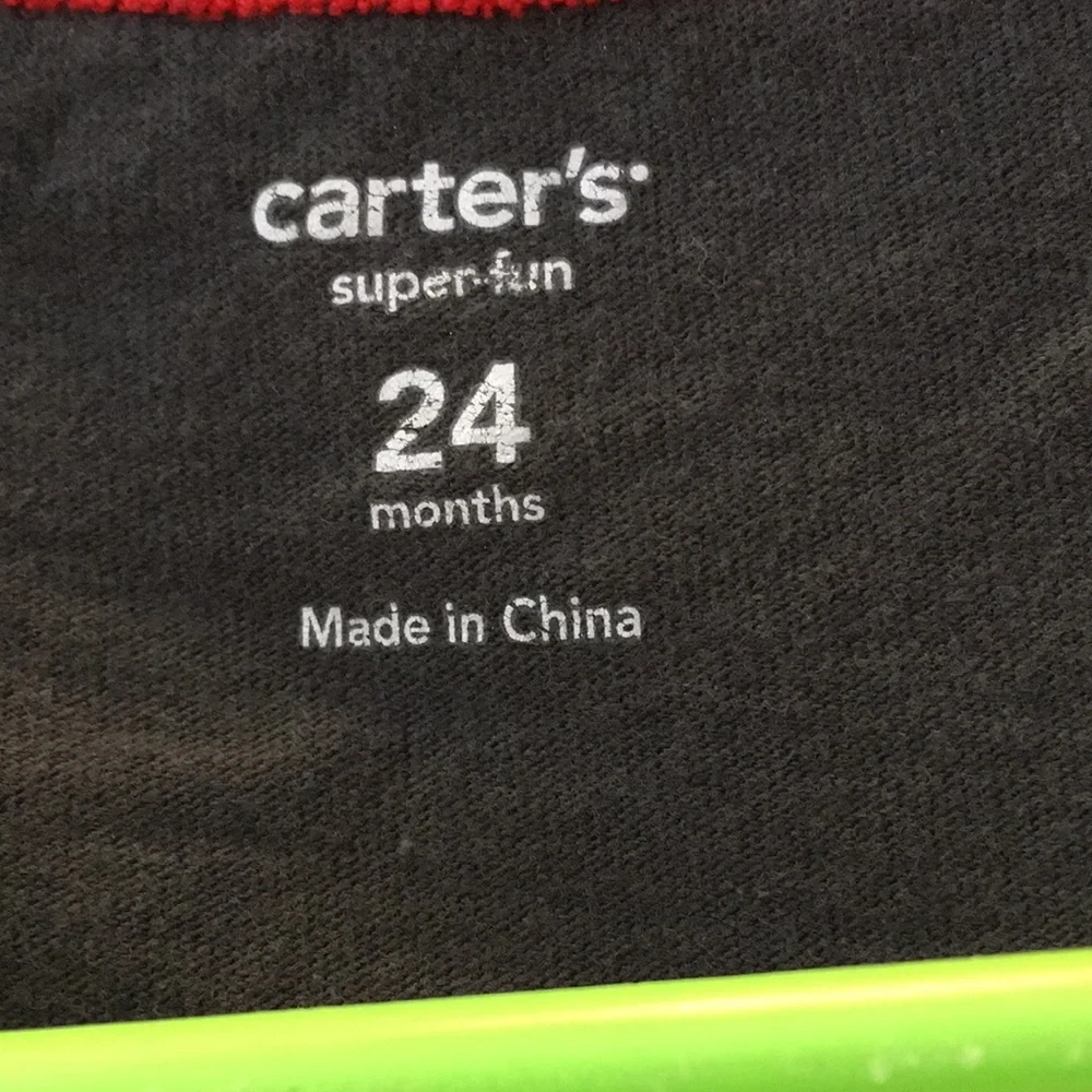 FINAL MARKDOWN Carters short sleeved romper 24 months
